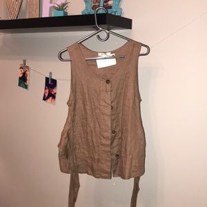 Kennedy and Rowe brown vest